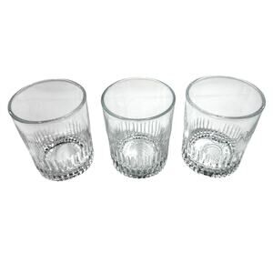 Crown Royal Whiskey Glasses-Established 1939-Set of 3